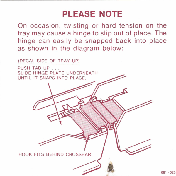 A card which provides help on a common issue